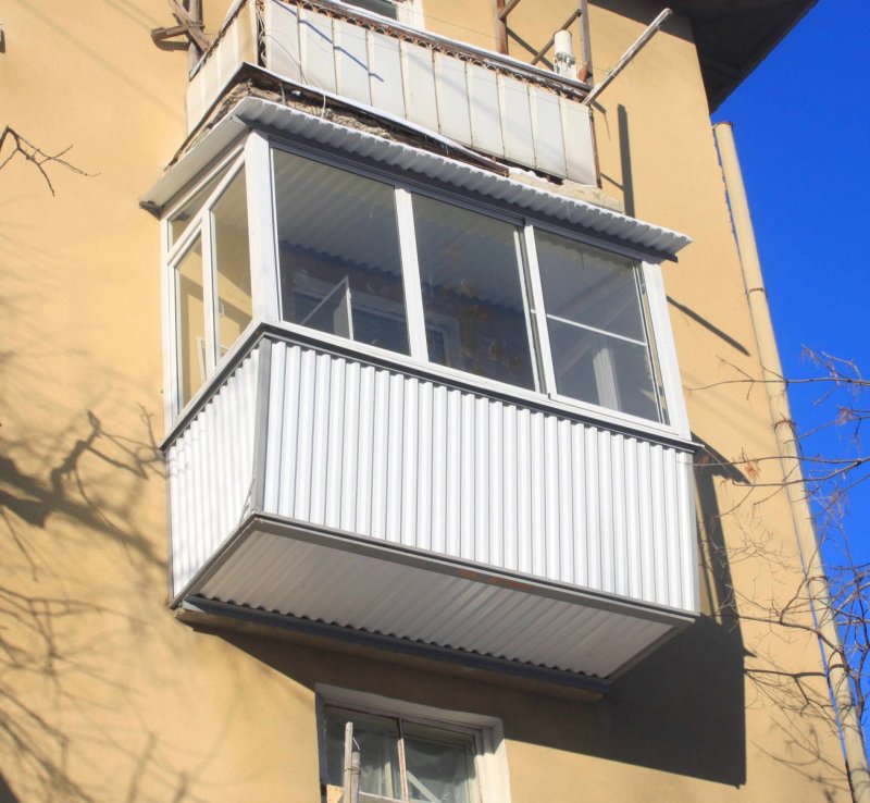 Балкон снаружи
