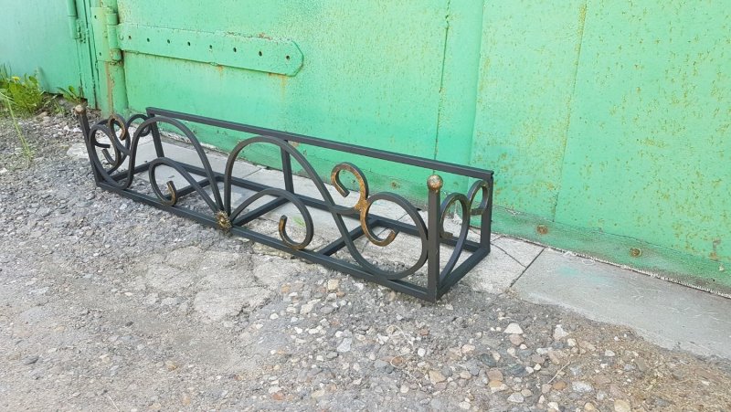Кованые подставки на клубничной 19 кузница