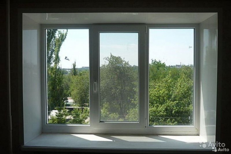 Стеклянная дверь 2100 с фрамугой