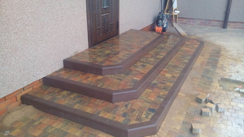 Ступень прямоугольная угловая Loftstufe Stroeher 9441(717) anthra