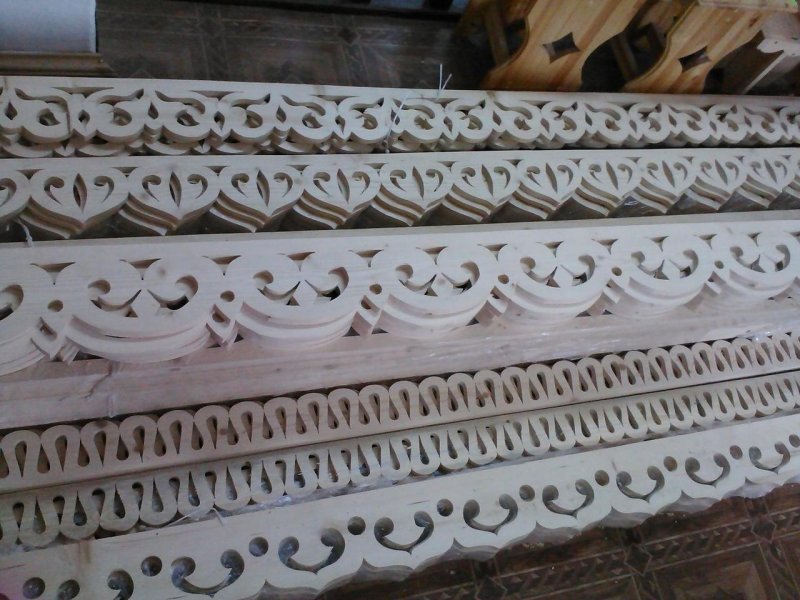 Прорезная резьба наличники