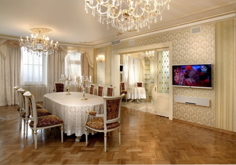 Ампир Франция интерьер