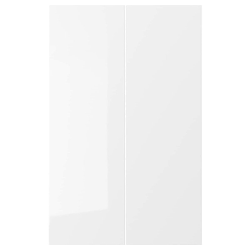 Veddinge Веддинге дверца д/Напольн углового ШК, 2шт, белый25x80 см