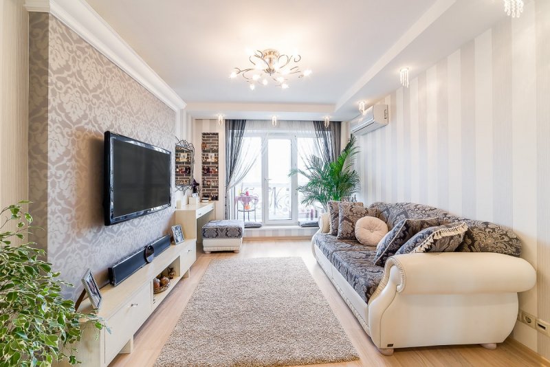 Интерьер гостиной 14м2