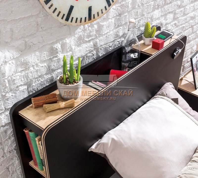 Кровать Cilek Black 200 на 100