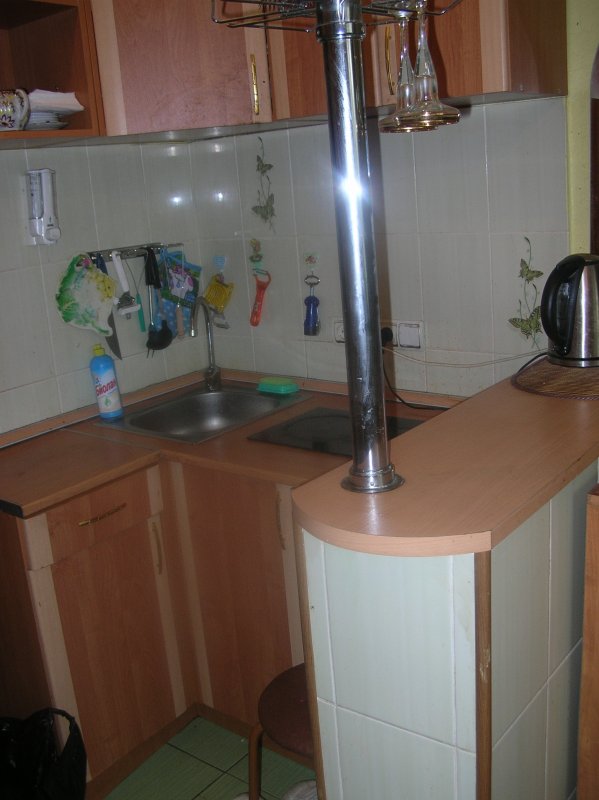 Кухня в гостинке