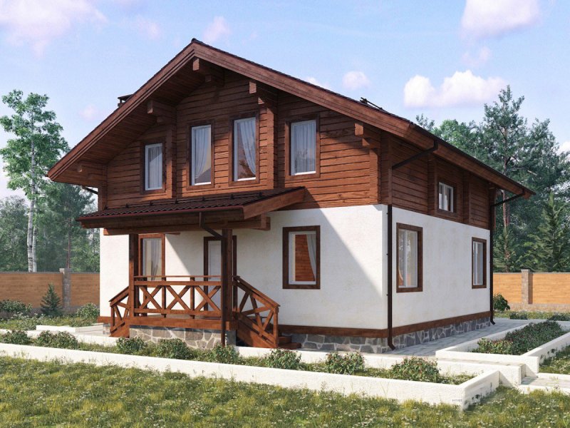 Комбинированный дом