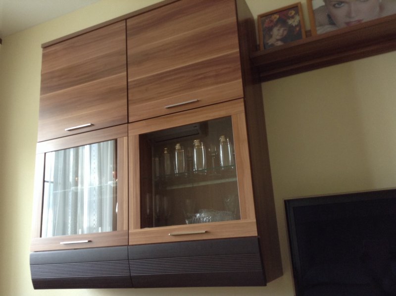 Стенка Кардинал 1200 с витражом фабрика