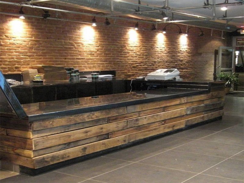 Барная стойка Loft кафе