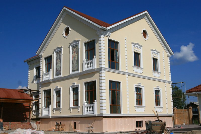 Декор наружных фасадов