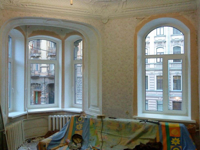 Пластиковые окна старый фонд