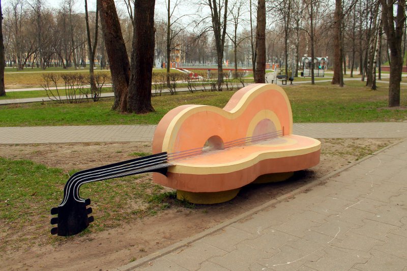 Необычные скамейки