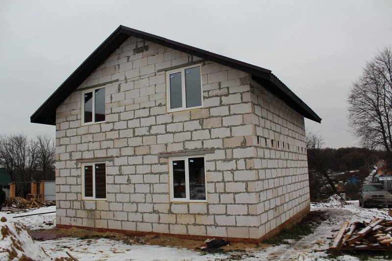 Дом из газосиликата