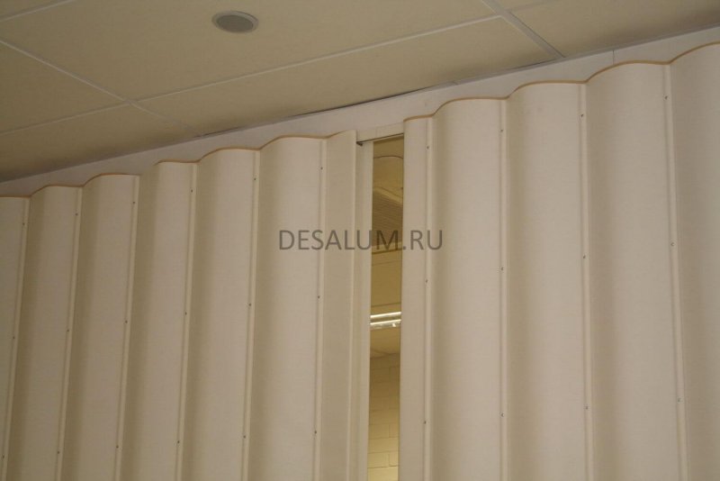 Мягкие перегородки раздвижные гармошка