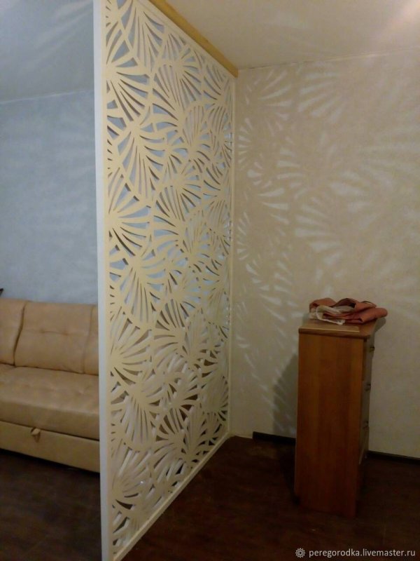 Декоративные перегородки из фанеры