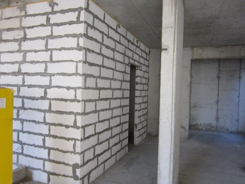 Перегородки из газоблока