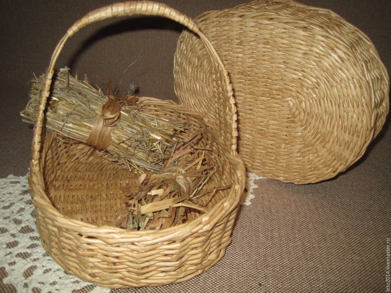 Корзинка плетеная