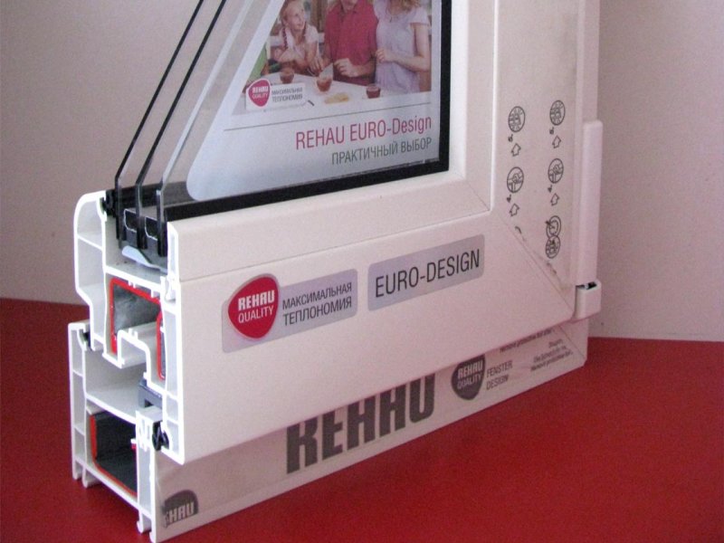 Пластиковые окна профиль Rehau