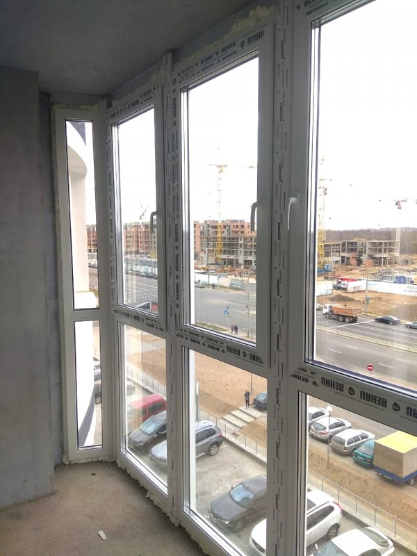 Rehau 6200 остекление