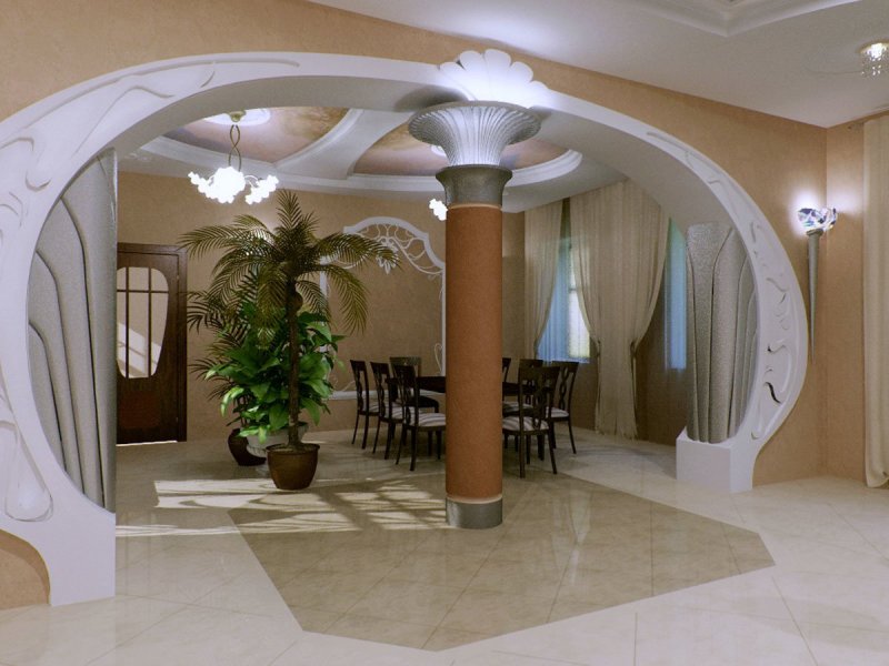 Фигурные перегородки