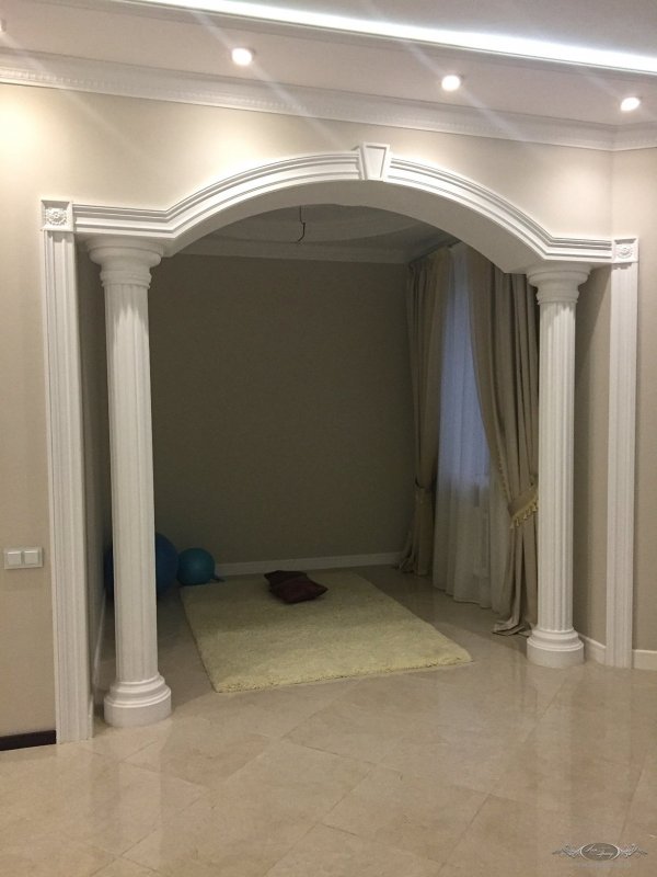 Арки из гипса межкомнатные