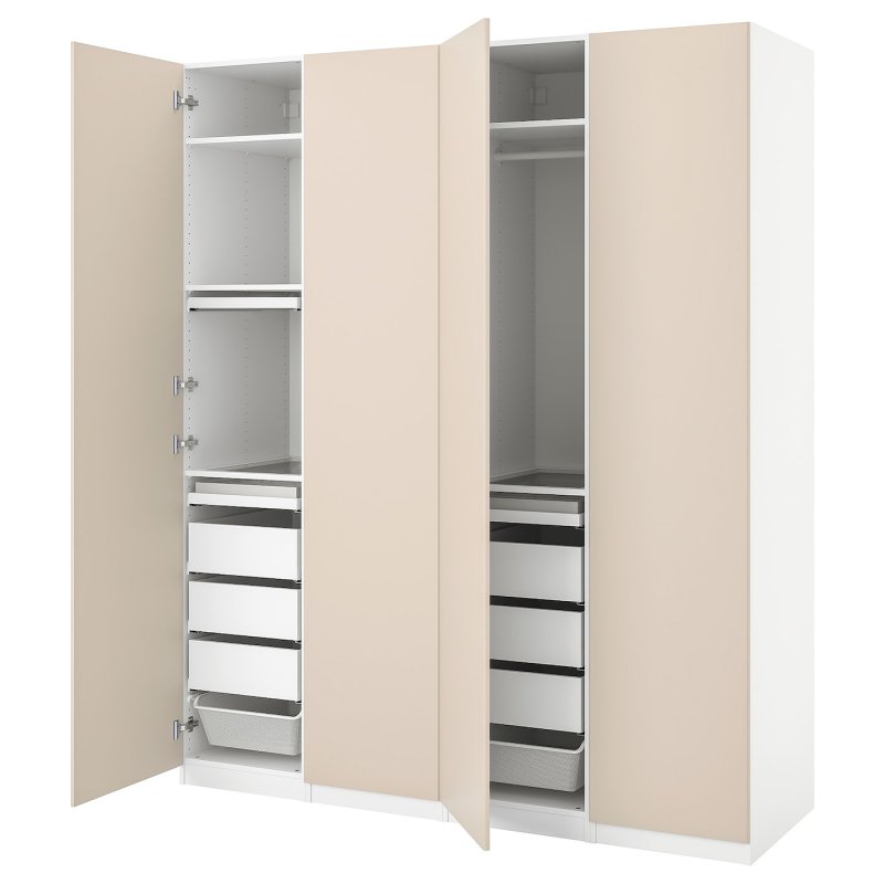 Pax ПАКС / Reinsvoll РЕИНСВОЛЛ гардероб, комбинация100x60x236 см 28 300 ₽