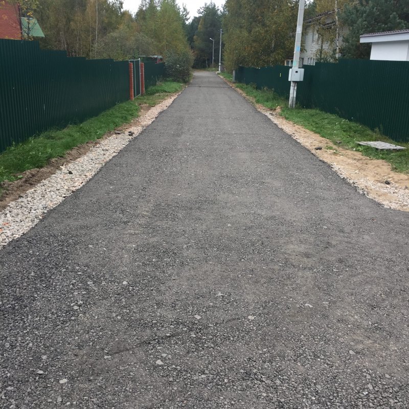Асфальтная крошка дорога