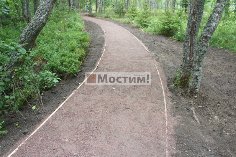 Парковые дорожки из отсева