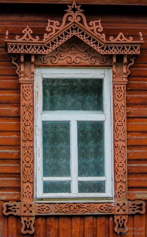 Деревянное зодчество Костромы наличники