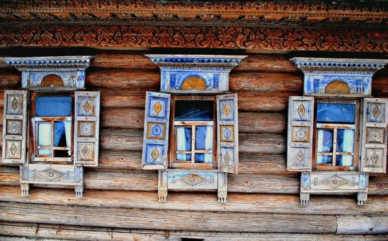 Древнерусские наличники