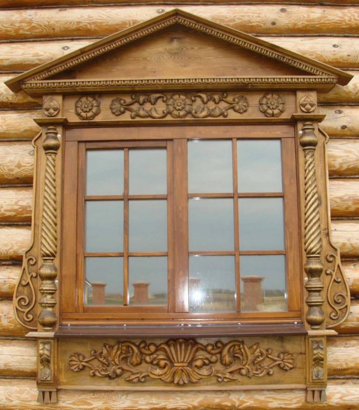 Наличники на окна деревянные