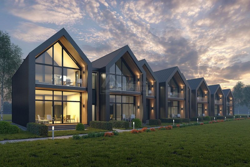 Барн хаусы Barn House кирпичный