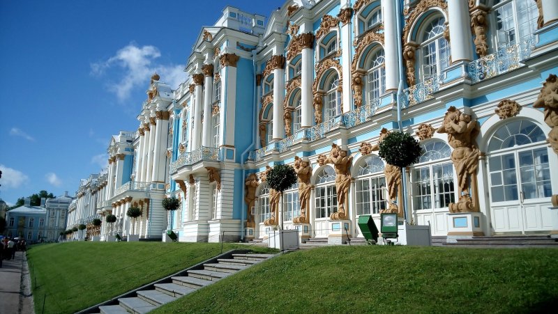 Царское село Санкт-Петербург Екатерининский дворец