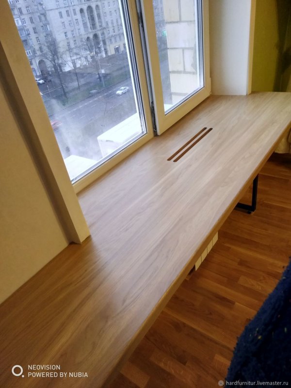 Подоконник из столешницы