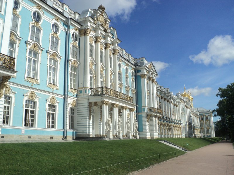 Большой Екатерининский дворец в Царском селе