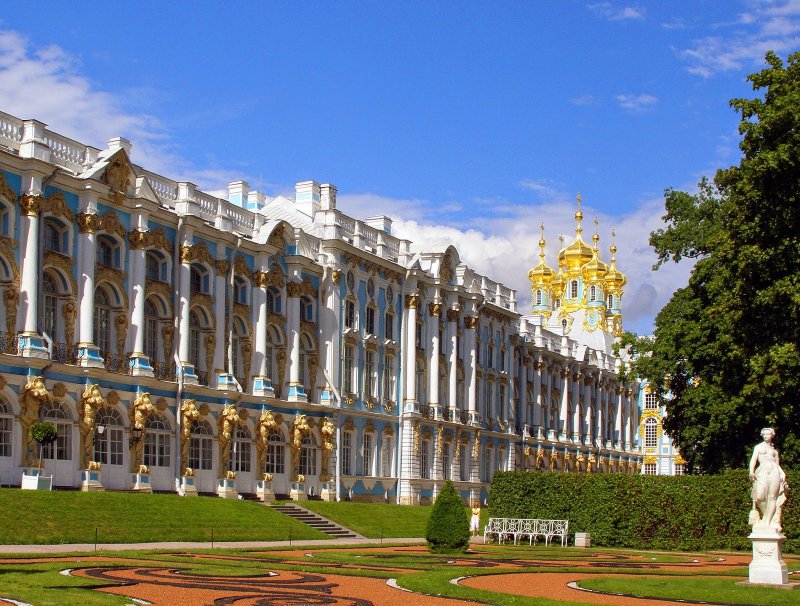 Санкт-Петербург Пушкин Екатерининский дворец
