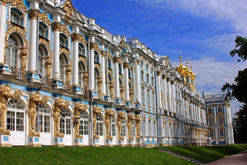 Санкт-Петербург Пушкин Екатерининский дворец