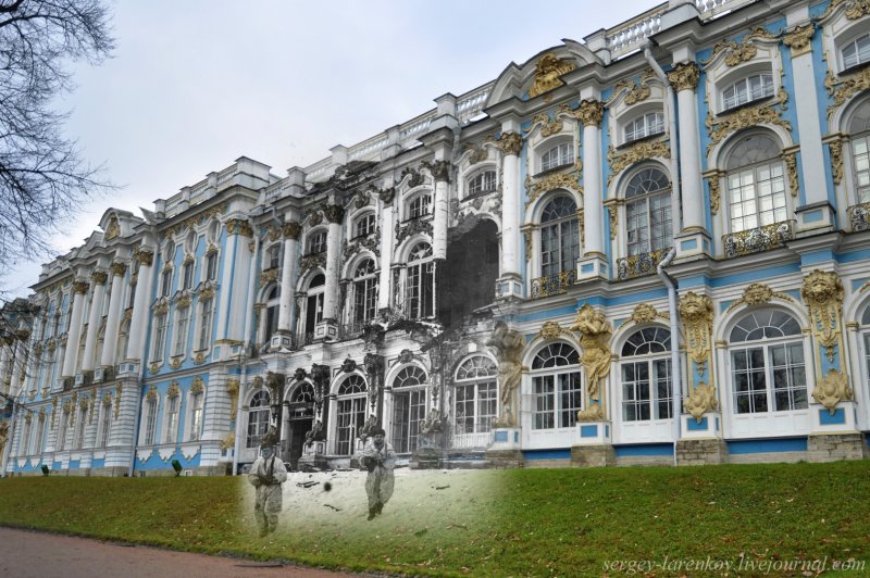 Екатерининский дворец в Царском селе