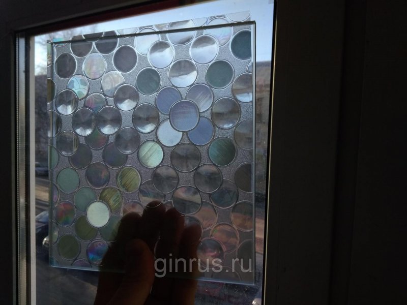 Витражная пленка прозрачная