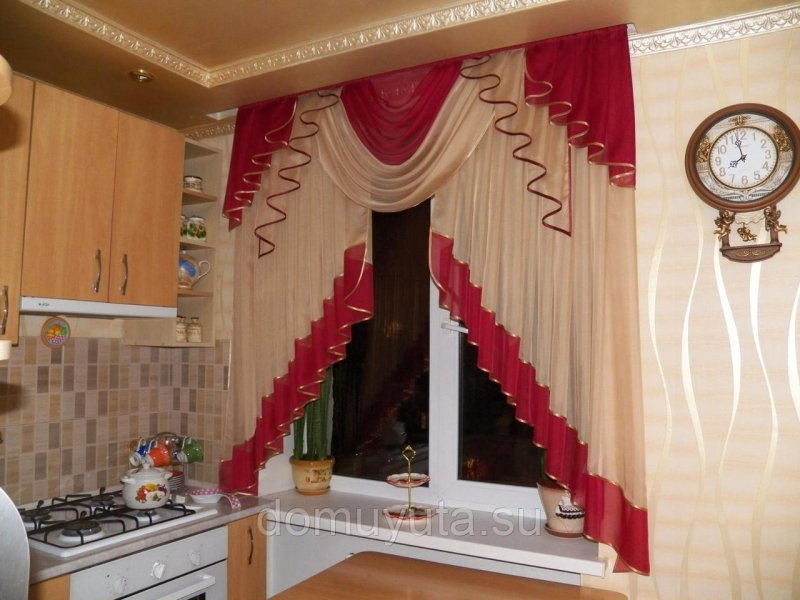 Ламбрекен на кухню