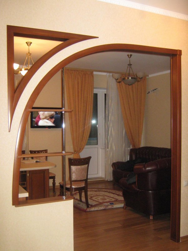 Межкомнатные перегородки арки
