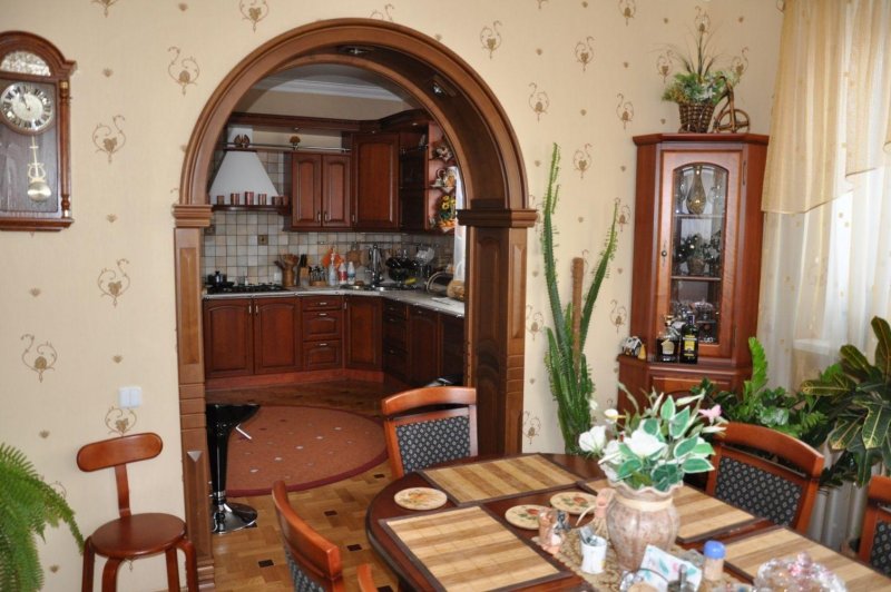 Красивые арки на кухню