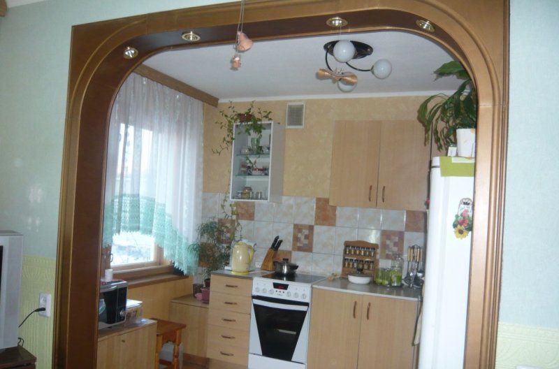 Перепланировка кухни с залом в хрущевке