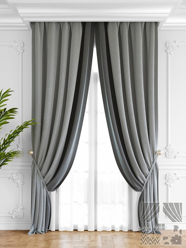 Комплект штор "бархат Lux 4" 270х400см