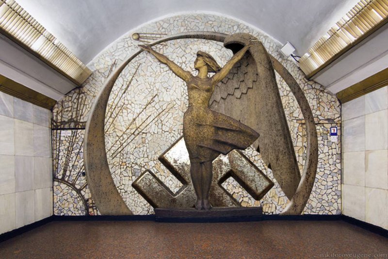 Монументальное искусство в Московском метро