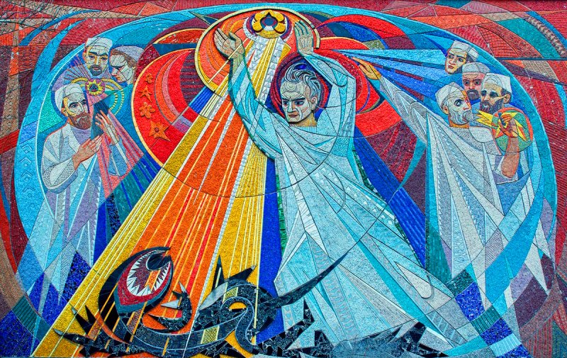 Монументальное искусство СССР космос