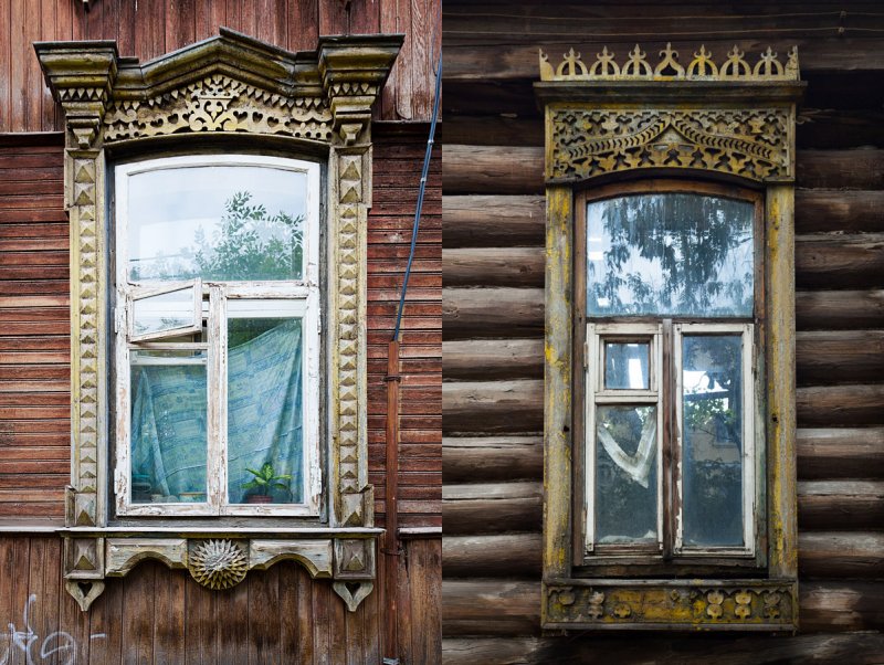 Аргуновская резьба наличники