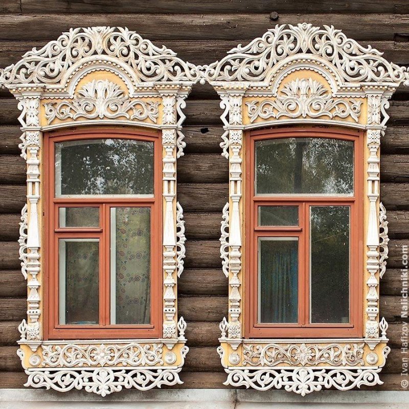Домовая резьба наличники