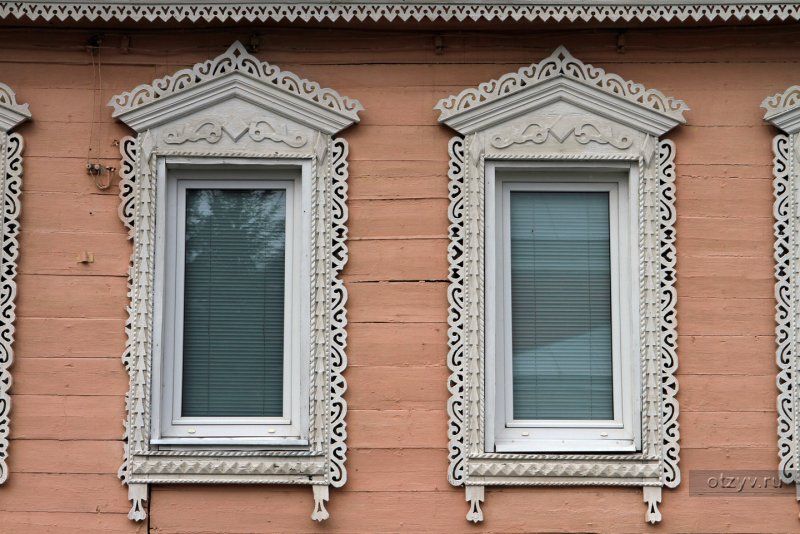 Деревня Бяково наличники