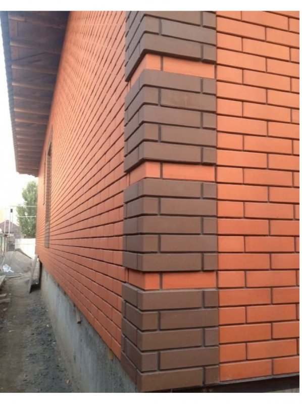 Новомосковский кирпич красный персик
